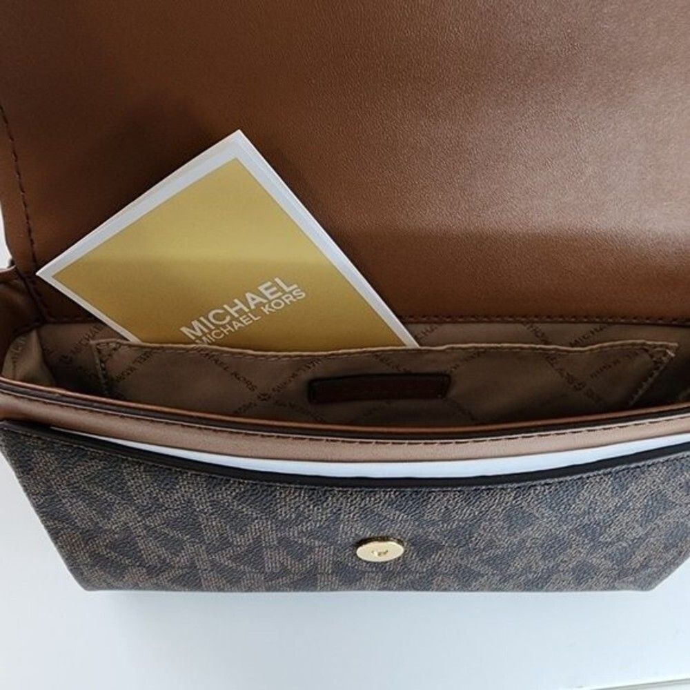 NEW! Michael Kors Jet Set Pouchette Crossbody Bag - Picture 11 of 12